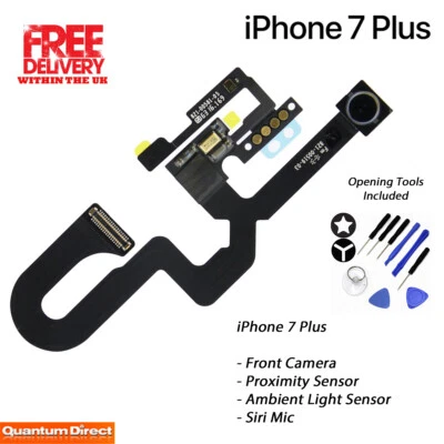 iPhone 7 Plus Replacement Front Camera Siri Mic Light & Proximity Sensor w/Tools - Image 1 of 4