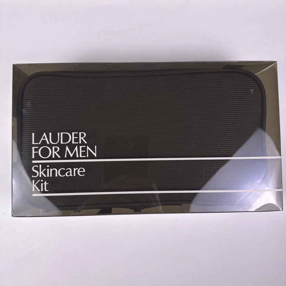 Kit de cuidado de la piel Lauder para hombre de 5 piezas. Complejo Reparador, Loción Confort, Crema de Afeitar ++ Foto 1 de 4