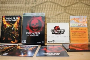 Gears of Wars Limited Edition Complete Set! Japan Xbox 360 XB360 VG+! - Picture 1 of 4