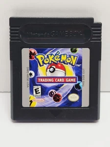 Pokemon Trading Card Game (Nintendo GameBoy Color, 1998) Authentic TESTED Saves - Picture 1 of 10