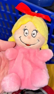 Dr. Seuss by Aurora Cindy Lou Who 2023 Palm Pal Small 6" Sitzsack Spielzeug 15590 - Bild 1 von 10