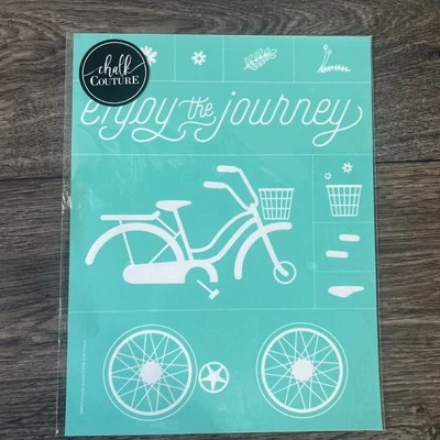 Chalk Couture Enjoy The Journey Transfer, размер B 8,5x11», новый - Изображение 1 из 4