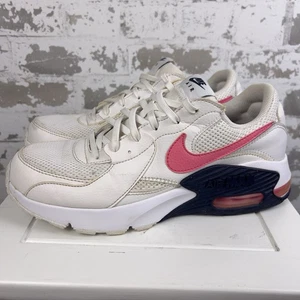 Nike Air Max Excee Damengröße 9,5 Sportschuhe weiß pink marineblau CZ7997-100 - Bild 1 von 10