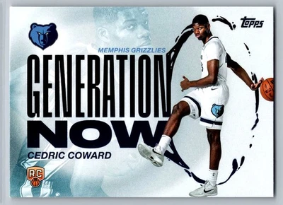 Cedric Coward 2025-26 Topps #GN-11 Generation Now - Image 1 of 2
