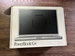 EMPTY BOX ONLY - Apple PowerBook G4 Titanium Model M5884 - Y518 - Picture 1 of 5
