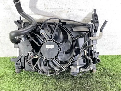 15-18 FORD FOCUS 1.0L ENGINE COOLING RADIATOR CONDENSER W/ FAN ASSEMBLY OEM - Image 1 of 3