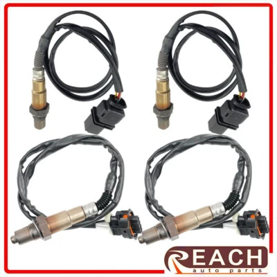 Sensores de oxígeno arriba+abajo 4 piezas para Porsche Boxster 2,7 L H6 2005 2006 2007 2008 Foto 1 de 4