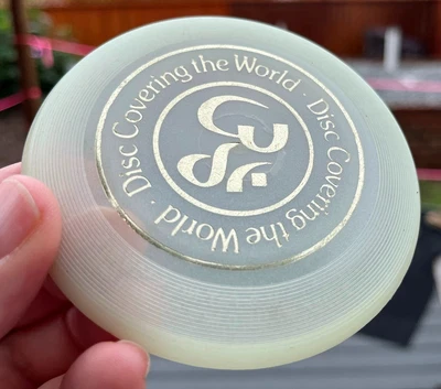 Glow Disc Covering MINI Disc Golf Frisbee #451 PDGA  (Free Innova Pin) Wham-O - Image 1 of 4