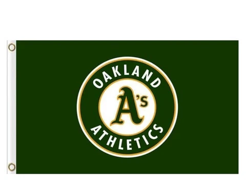 Oakland A's 3x5ft Banner Polyester Baseball WorldSeries Oakland A's014 Cover