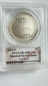 Pete Rose Baseball Hall Of Fame 2014-P PCGS PR69DCAM Proof 69 - Picture 1 of 2
