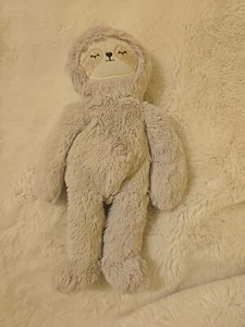 Slumberkins Sloth Tan and Cream Plush Stuffed Animal 2021 Fast Shipping  - Picture 1 of 7