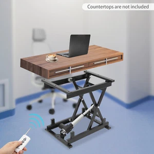 Mesa elevadora de tijera eléctrica hidráulica plegable altura ajustable capacidad 250 lb - Imagen 1 de 13