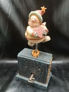 Vtg Christmas Musical Figurine Collectible Great Mountain Exclusive Designs - Picture 1 of 3