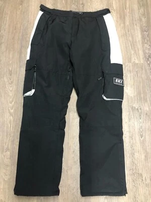 Herren Jack Wills entspannte Skihose schwarz - Skibekleidung Skiratzhose - *NEU*