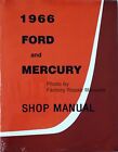1966 Ford Custom Galaxie Mercury Colony Park Monterey Shop Service Repair Manual