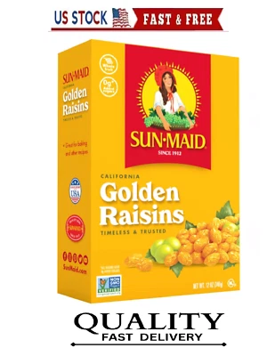 Sun-Maid California Golden Raisins - 12 oz Sharing-Size Box - Dried Fruit Snack - Image 1 of 4