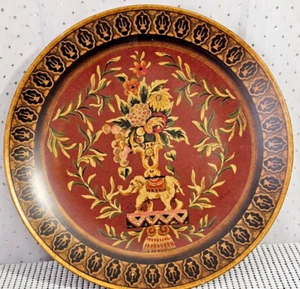 VTG Raymond Waites Studio Floral Decorative Plate 10" - Picture 1 of 10