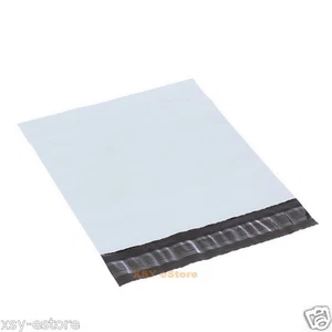 20 Poly weiße Umschläge Post Versandtaschen 8" x 8,5"_200 x 220+45 mm - Bild 1 von 12