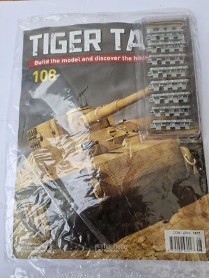 1/16 HACHETTE Costruire il Proprio Tiger Modello Serbatoio Numero 108 Inc Parte - Immagine 1 di 2