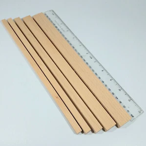Pack of 2 Beech Wood Bearer 300mm Long Select Dimensions - Picture 1 of 2