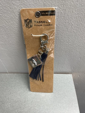 NEW NFL Denver Broncos TASSEL PURSE CHARM  MADE BY LITTLE EARTH NIP Cover