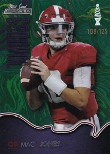  WILD CARD ALUMINATION GROOVIN 2021 - MAC JONES RC /125 #GG-4 - Imagen 1 de 1