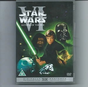 Star Wars Return Of The Jedi DVD 1983 Film Rated U Action Sci-fi 129 Minute Used - Picture 1 of 9