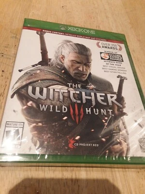 NEW SEALED The Witcher 3: Wild Hunt Xbox One Game 4K HD story RPG fantasy world - Image 1 of 2