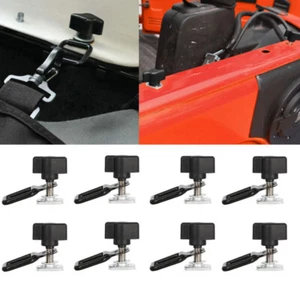 For Jeep Wrangler Universal Quick Remove Hard Top Fasteners Nuts Bolts YJ TJ JK - Picture 1 of 10