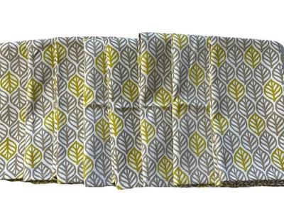 Juego de 8 servilletas RE Room Essentials Target gris hoja chartreuse polialgodón Foto 1 de 4