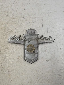 1946 1947 1948 Chrysler Trunk Emblem Badge - Picture 1 of 12