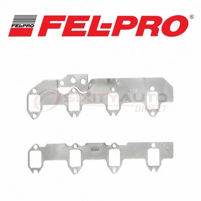 Fel-Pro Exhaust Manifold Gasket Set for 1958-1959 Lincoln Capri 7.0L V8 - hx - Image 1 of 4