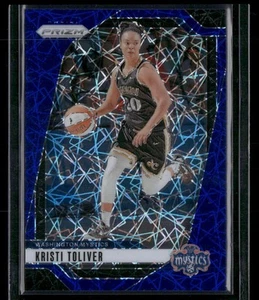 Panini Prizm WNBA #12 2024 Kristi Toliver Blue Velocity Prizms Mystics - Imagen 1 de 2