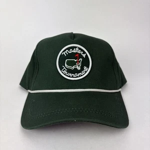 New 2024 Masters Tournament Green Vintage Logo Rope Snapback Hat American Needle - Picture 1 of 7
