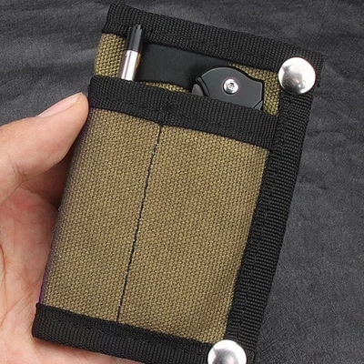 Portable EDC Bag Compact Foldable Neat Storage Card Case EDC Pouch For Daily - Image 1 of 4