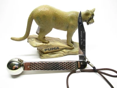 CUCHILLO ESCALA PESCA PUMA 501 ESCALA ESCALA ESCALA VINTAGE TEMPRANO SIN USAR COMO NUEVO Foto 1 de 4