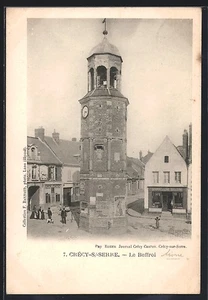 CPA Crécy-sur-Serre, Le Beffroi - Picture 1 of 2