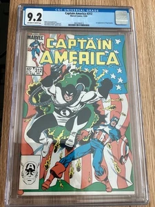 CGC 9.2 CAPTAIN AMERICA #312 MARVEL 1ST APPEARANCE FLAG SMASHER - Picture 1 of 2