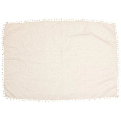 Tischdecke Fransen Tischabdeckung Rustikale Tischdecke Party Table Dekoration - Bild 1 von 4