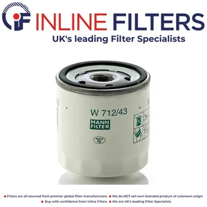 Mann W 712/43 Schmiermittelfilter - Original Mann - LIEFERUNG AM NÄCHSTEN TAG - Bild 1 von 1