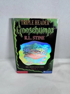 Gänsehaut Triple Header R. L. Stine 1997, 1. Auflage Taschenbuch - Bild 1 von 11