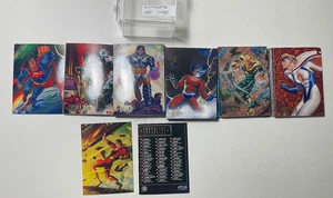1994 Skybox DC Comics Master Series Superman/Batman 1-90 Complete Set-(bin3112M) - Picture 1 of 5