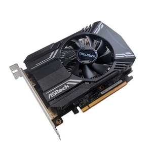 ASRock Challenger Radeon RX 6400 4GB GDDR6 Graphics Card GPU - TESTED - Picture 1 of 6