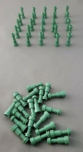 LEGO Stick/Teleskop 3,2 mm mit Knopf, Rohr - sandgrün- 64644 (25 Stück Beutel) Neu! - Bild 1 von 3
