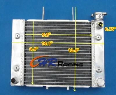 Radiador de aluminio de 2 filas para Can-Am Rally 175 Bombardier Rally200 2003-2007 Foto 1 de 4