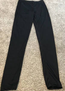 Women's Cuddl Duds Climatesmart Warm Black Layers Legging Pants EUC - Picture 1 of 5