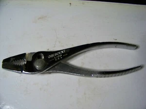 VINTAGE CRESCENT TOOLS L 26 SLIP JOINT 6 1/2 '' PLIERS NEW - Picture 1 of 2