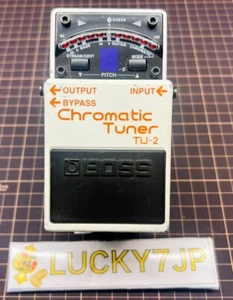 Sintonizador de escenario cromático Boss TU-2 pedal efecto bajo envío gratuito - Imagen 1 de 9