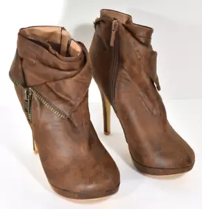 Women's Michael Antonio Brown Pump Ankle Booties Size 5.5 NWD - Picture 1 of 9