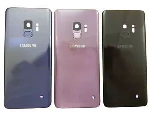 Replace Samsung Galaxy S9 G960 Rear Back Glass Battery Cover Camera LENS Panel - Picture 1 of 2